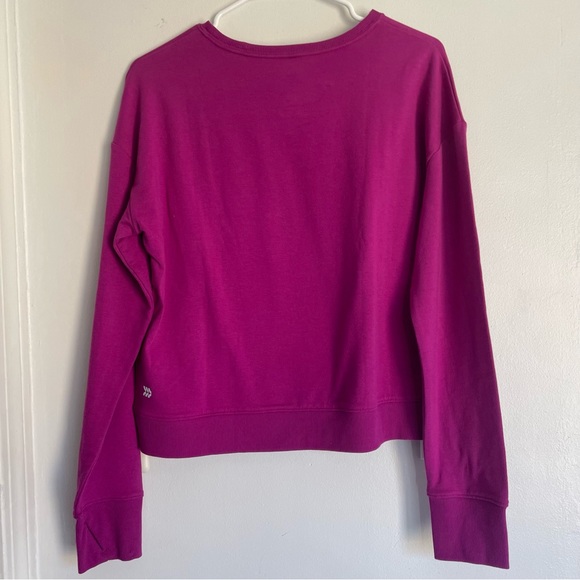 AIM NWT Magenta Crewneck Pullover Sweater - Kid’s XXL (Size 18) - Picture 5 of 16